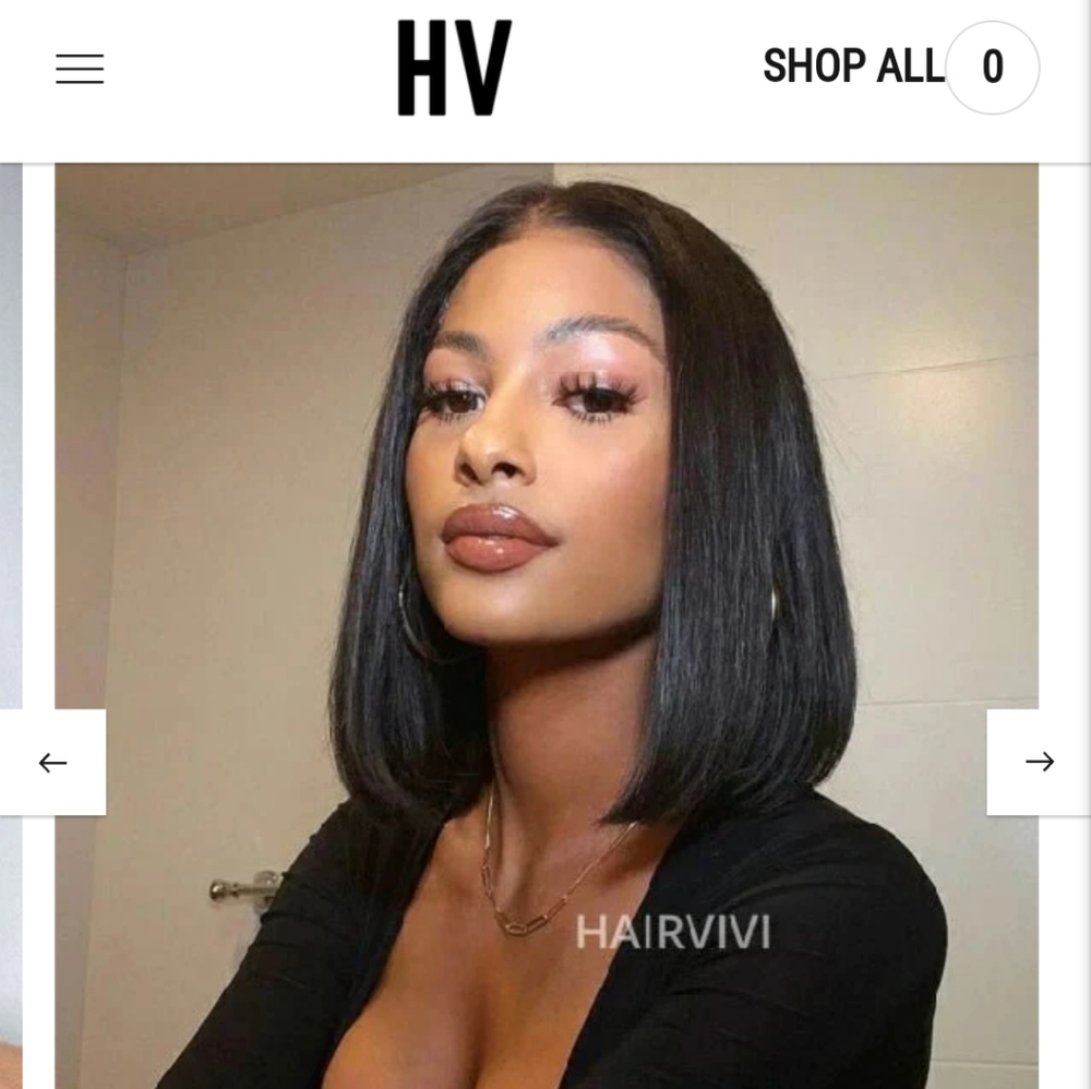 Kylie Human Hair Bob Wigs Fake Scalp Lace Front Pre-bleached HD Lace